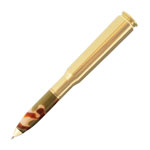 .50 Caliber Machine Gun Bullet Cartridge Twist Pen Kit (Cross Refill)