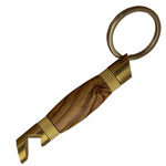 Bottle Opener Brass Keychain Kit