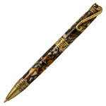 Cat Antique Brass Twist Pen Kit