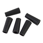 Comfort Rubber Grips (5 pack ) - Black