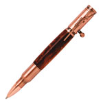 30 Cal. Bolt Action Pen Antique Copper