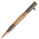 30 Cal Bolt Action Gun Metal Pencil Kit