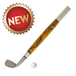 Chrome desktop golf pen kits - Iron