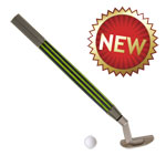 Gunmetal desktop golf pen kits - Putter