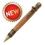 Amazing Grace Twist Pen kit - Antique Brass