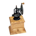 Cast Bronzed Coffee Grinder
