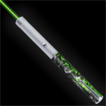 Laser Pointer Kit-Green Dot-Satin Chrome