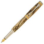 Majestic Jr Fountain Pen Chrome & Gold