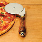 4" Deluxe Stainless Steel Pizza Cutter Kit