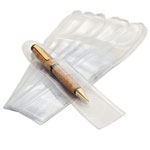 Clear Pen Pouch 1.5" x 6"