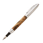 Presimo Etched Chrome Fountain Pen Kit