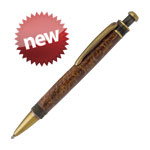 Super Click Pen Kit - Antique Brass