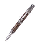 Victorian Antique Pewter Twist Pen Kit