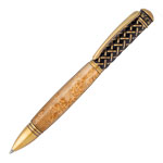Gaelic Weave Pen Kit - Antique Brass