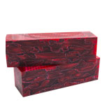 Acetate 1.5 x 5" #37 - Strawberry Mesh