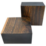 Bocote 6 x 6 x 3"