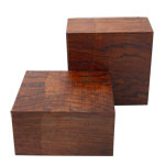 Bubinga 6 x 6 x 3"
