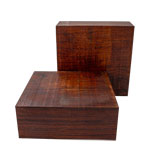 Bubinga 8 x 8 x 3"