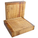 Canarywood 10 x 10 x 2"