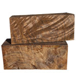 Claro Walnut 2.5 x 2.5 x 6"