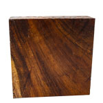 Figured Jatoba 8 x 8 x 2.5"