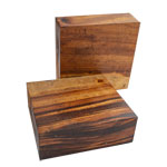 Goncalo Alves w/Sap 6 x 6 x 2"