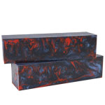 Inlace Acrylester Spindle 1.5 x 1.5 x 6"<BR>#117 - Coral Tide