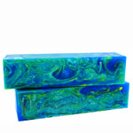 Inlace Acrylester Spindle 1.5" x 1.5" x 6"<BR> #21 - Ocean Mist