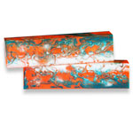 Inlace Acrylester Spindle 1.5" x1.5" x 6"<BR> #55 - Dolphins