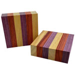 Laminate Multi-Exotic 6 x 6 x 2"