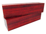Padauk Wood Spindles 3" x 3" x 12"