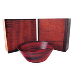Padauk 6 x 6 x 2"