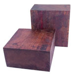 Purpleheart 6 x 6 x 3"