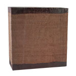 Purpleheart 8 x 8 x 3