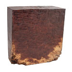 Red Mallee Burl 8 x 8 x 3"