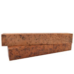 Thuya Burl Spindle 1.5" X 12"