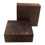 Walnut 8 x 8 x 3"