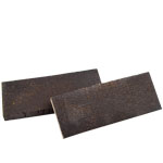 Stabilized Black Palm Knife Scales- Pair