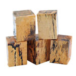 Stabilized Spalted Tamarind Bottle Stopper Blanks